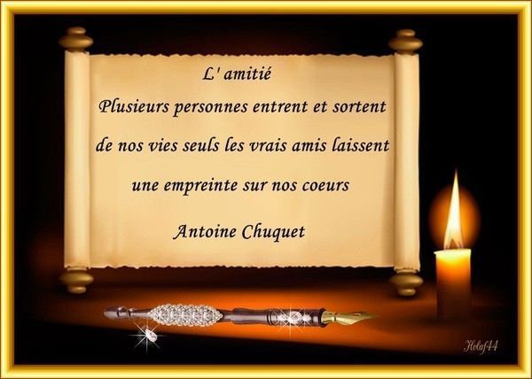 Citation sur l'amitié