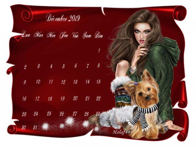 fond_rouge_femme_en_vert